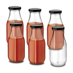 Butelki szklane z zakrętką Tadar Soczek 300 ml 6 sztuk