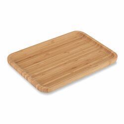 Taca drewniana bambusowa z rantem Tadar 28 x 18 cm