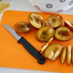 Nóż do warzyw i owoców Tadar 7,5 cm czarny