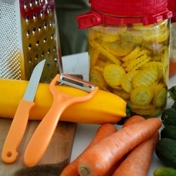 Nóż do warzyw i owoców Tadar 7,5 cm pomarańczowy