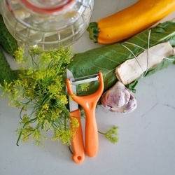 Nóż do warzyw i owoców Tadar 7,5 cm pomarańczowy