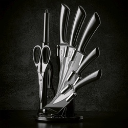 Zestaw noży kuchennych ze stojakiem Konighoffer Holly 9 elementów