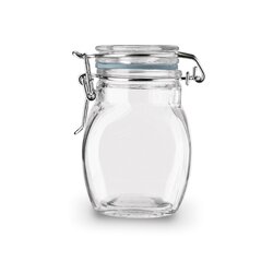 Słoiki szklane z klipsem i silikonową uszczelką Tadar Baryłka 100 ml 12 sztuk